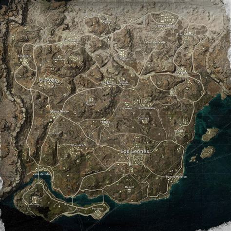 MAP - PUBG: BATTLEGORUNDS