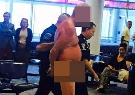 Furious Man Strips Naked At Airport After US Airways Overbooked His Flight To Jamaica The