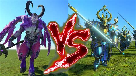 N Kari VS Chosen Of Tzeentch Halberds Total War Warhammer 3 YouTube