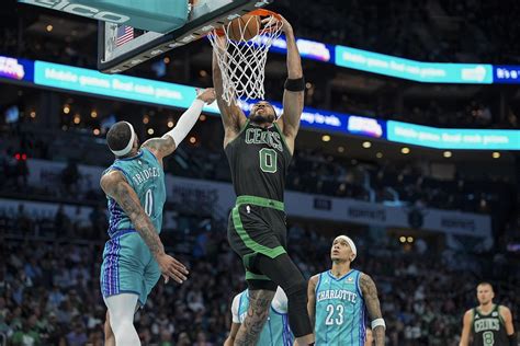 Nba Absolutos Celtics Batem Os Hornets E Vencem Segunda Seguida