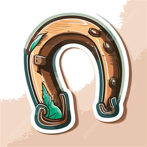 Horseshoe Sticker Clipart Png Vector Psd And Clipart With