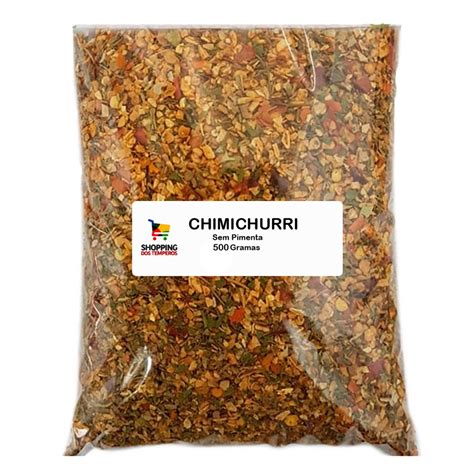 Tempero Chimichurri 500g Sem Pimenta Molho Argentino Promoção Submarino