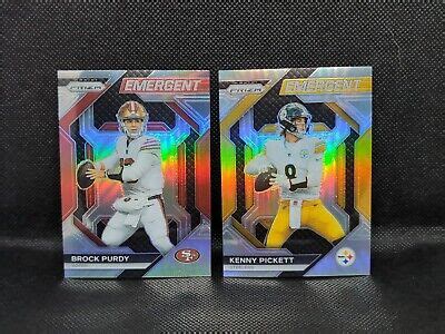 Panini Prizm Football Inserts Rookie Patch Cards You Pick Ebay