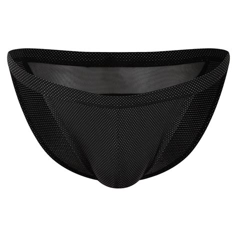 Kamemir Mens Swim Bikini Male High Fork Swimming Pants With Nylon Lifting Point Large Bag Beach