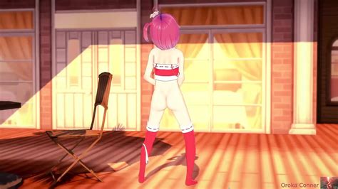 Santa Claus Girl Touches Herself While Undressing Cartoon Porn By FapHouse XHamster