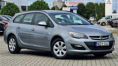 2015 Opel Astra J Sports Tourer Enjoy 14 100hp Silver Lake Metal Youtube