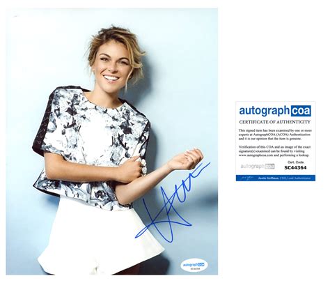 Serinda Swan Ballers Signed Autograph 8x10 Photo ACOA | Outlaw Hobbies ...