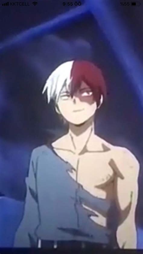 Half Naked Smirking Todoroki My Hero Academia Amino