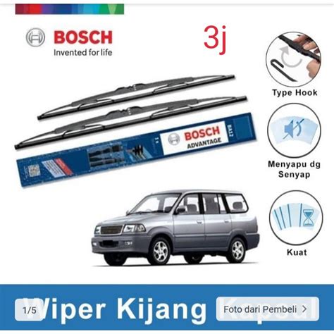 Jual Bosch Sepasang Wiper Kaca Mobil Toyota Kijang Kapsul Advantage 18