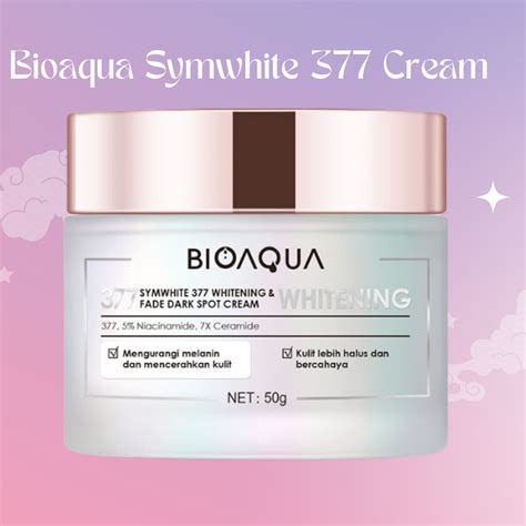 Bioaqua Symwhite 377 Whitenning Dark Spot Cream 50gr Lazada Indonesia