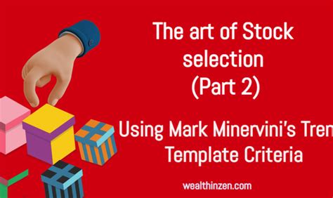 Mark minervini trend template criteria - Your Guide to Positional ...