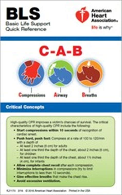 BLS Digital Reference Card AHA