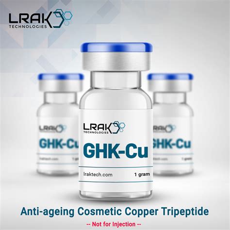 GHK-Cu - Cosmetic Peptide – Lrak Technologies