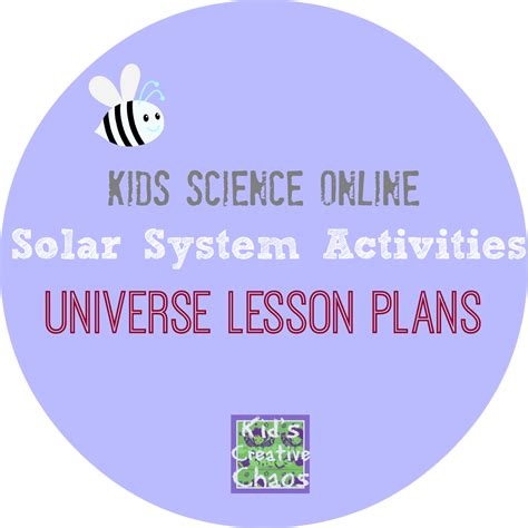 Universe Lesson Plans: Solar System Activities - Adventures of Kids ...