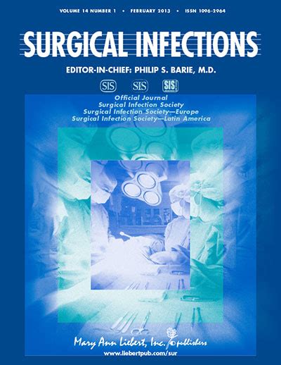 Clinical Practice Guidelines For Antimicrobial Prophylaxis In Surgery Surgical Infections