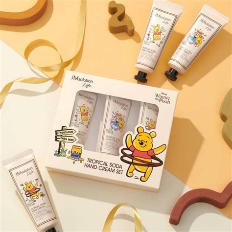 JM Solution X Disney Life Tropical Soda Hand Cream Winnie The Pooh