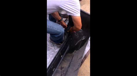 Plastic Bumper Dent Fix Youtube