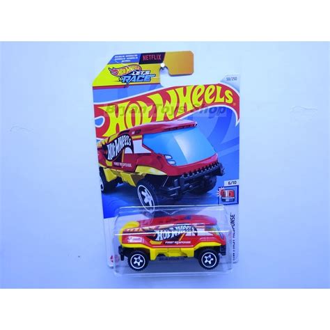 Jual Hot Wheels Baja Bison T Merah Kuning Balap Shopee Indonesia