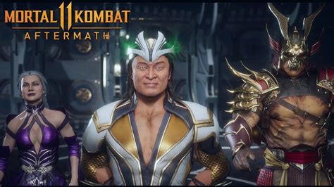 Mortal Kombat 11 Aftermath Chapter 17 Checkmate Shang Tsung Ending Youtube