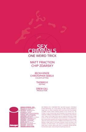 Sex Criminals English Globalcomix