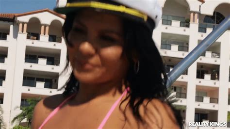 Bootylicious Brunette Rose Monroe Fucks A Captain Of The Ship