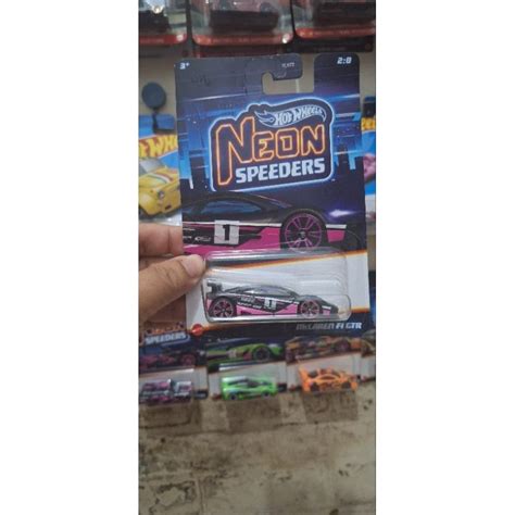 Jual Hot Wheels Neon Speeders Mclaren F Gtr Shopee Indonesia