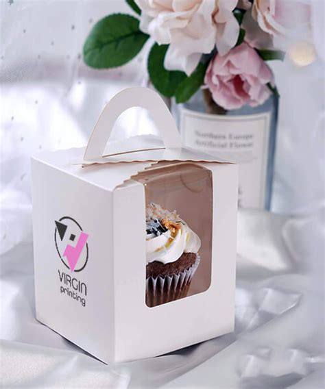 Custom Individual Cupcake Boxes Virginpackaging