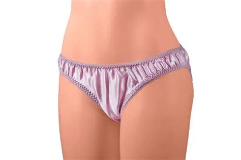 Buy Merise Womens Sexy Silk Satin Bikini Panties Olive Lace Dusty Rose XL Large Online At Best