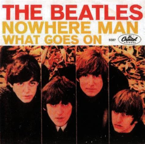 Nowhere Man Single Artwork USA The Beatles Bible