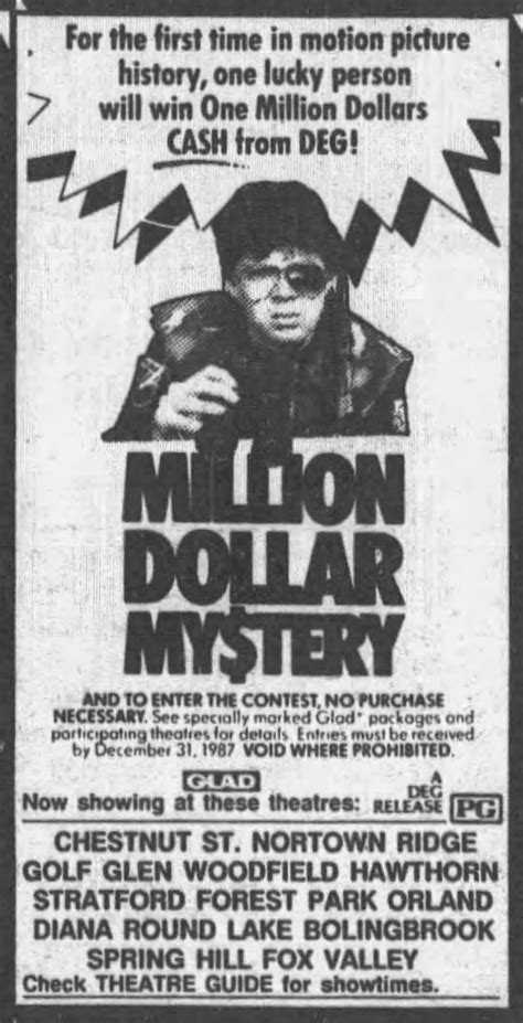 Happyotter: MILLION DOLLAR MYSTERY (1987)
