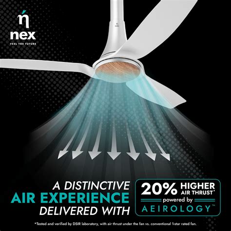 Nex - Feel the difference with Nex fans - engineered with Aeirologyᵀᴹ
