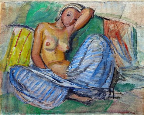 Sitting Nude Painting By Yuri Karminsky Fine Art America