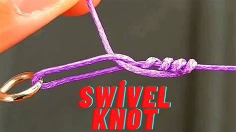 Best Swivel Knot How To Tie Swivel Knot YouTube