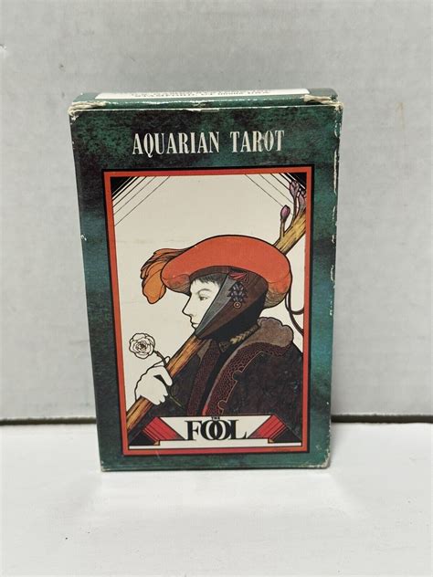 Aquarian Tarot Deck Morgan Press 1970 David Palladini Early Edition