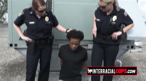 White Milf Cop Is Hardcore Fucked On A Rooftop By A Bbc Criminal