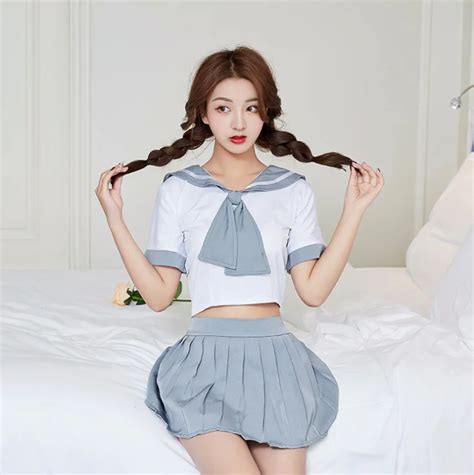 Grey Cosplay Student Uniform Sexy Cosplay Lingerie Buy Chinese Sexy Asian Lingerie Sexy