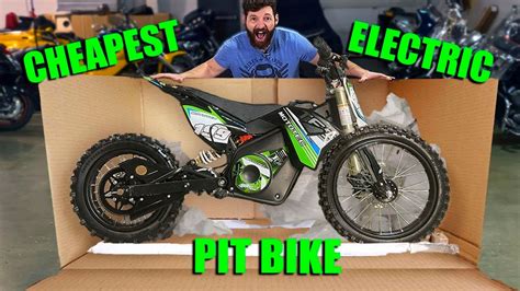 I Bought The Cheapest Electric Pit Bike On The Internet Youtube