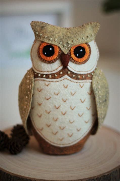 Felt Owl Pattern Artofit