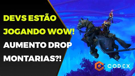 Devs Voltaram A Jogar World Of Warcraft Blizzard Estuda Melhorar DROP