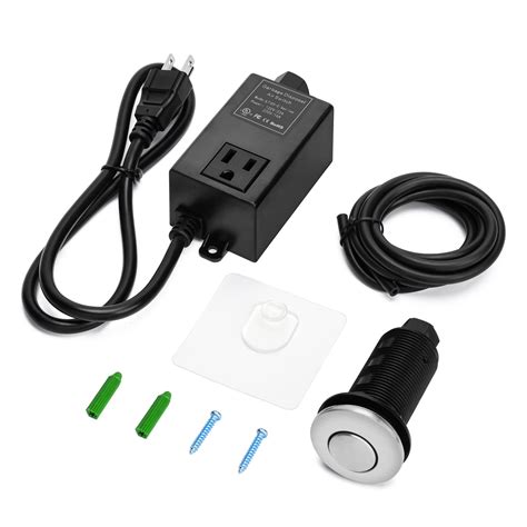 Garbage Disposal Air Switch Kit for SinkTop Waste Disposal with