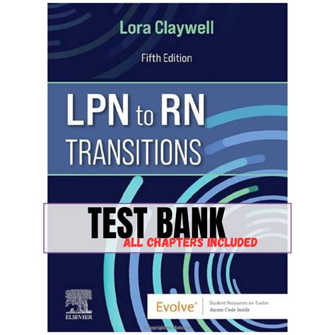 LPN To RN Transitions 5th Edition Lora Claywell Test Bank Inspire Uplift