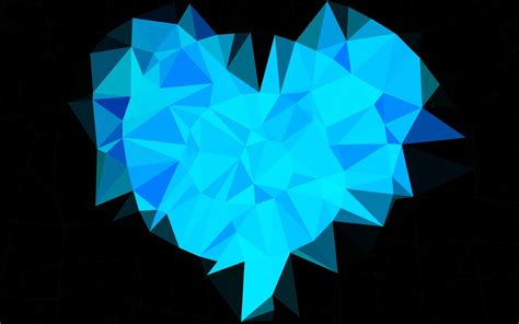 Light BLUE vector polygonal background. 12242912 Vector Art at Vecteezy