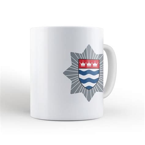 Silver Lfb Badge Mug Fire Brigade Shop