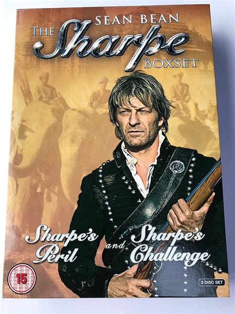 Sharpes Collection Sharpes Challenge And Sharpes Peril 3 Dvds Uk