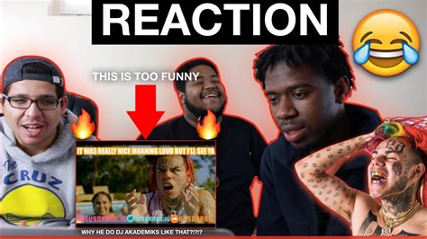 REACTING TO GAY HIP HOP PART 6 REACTION REVIEW 6IX9INE Kumshotti YouTube