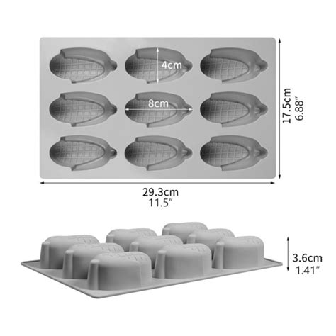 Mini Baking Pans Nonstick Baking Cake Pans Nonstick Letter Silicone