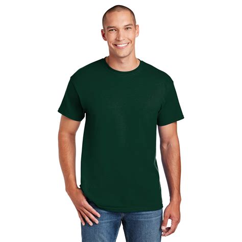 Gildan Dryblend T Shirt Forest Green Full Source