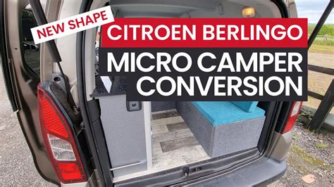 Van Tour New Shape Citroen Berlingo Micro Camper Conversion Youtube