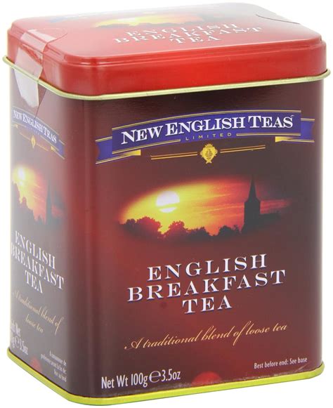 New English Teas English Breakfast Traditional Loose Tea Tin 100g