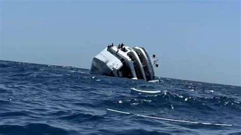 Vid O Un Yacht Fait Naufrage Au Large De L Gypte Le Cauchemar De